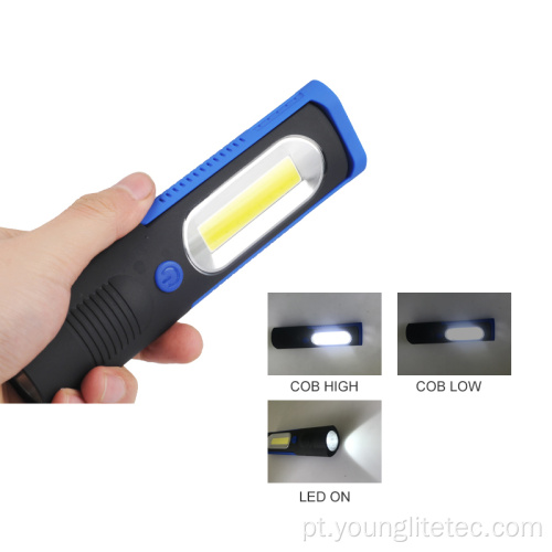 Luz de LED de rotação da espiga com gancho e ímã